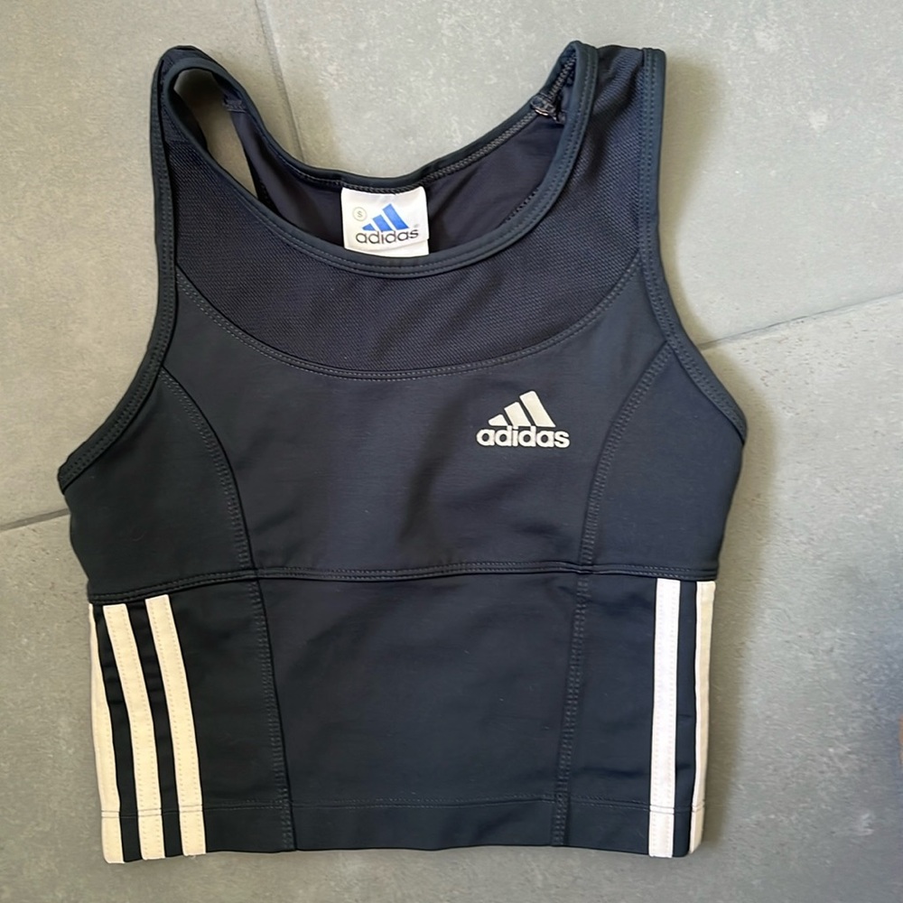 Cropped workout top adidas